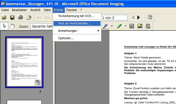 Word 2003 - PDF in Word-Dokument umwandeln | Frischi's Support